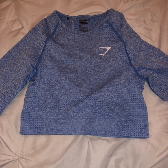 Gymshark Tops - Vital seamless long sleeve crop top